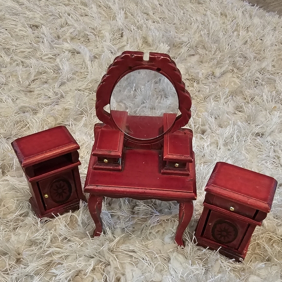 VTG MELISSA & DONG Miniature Wood Furniture. Would be used with doll house - Picture 4 of 11